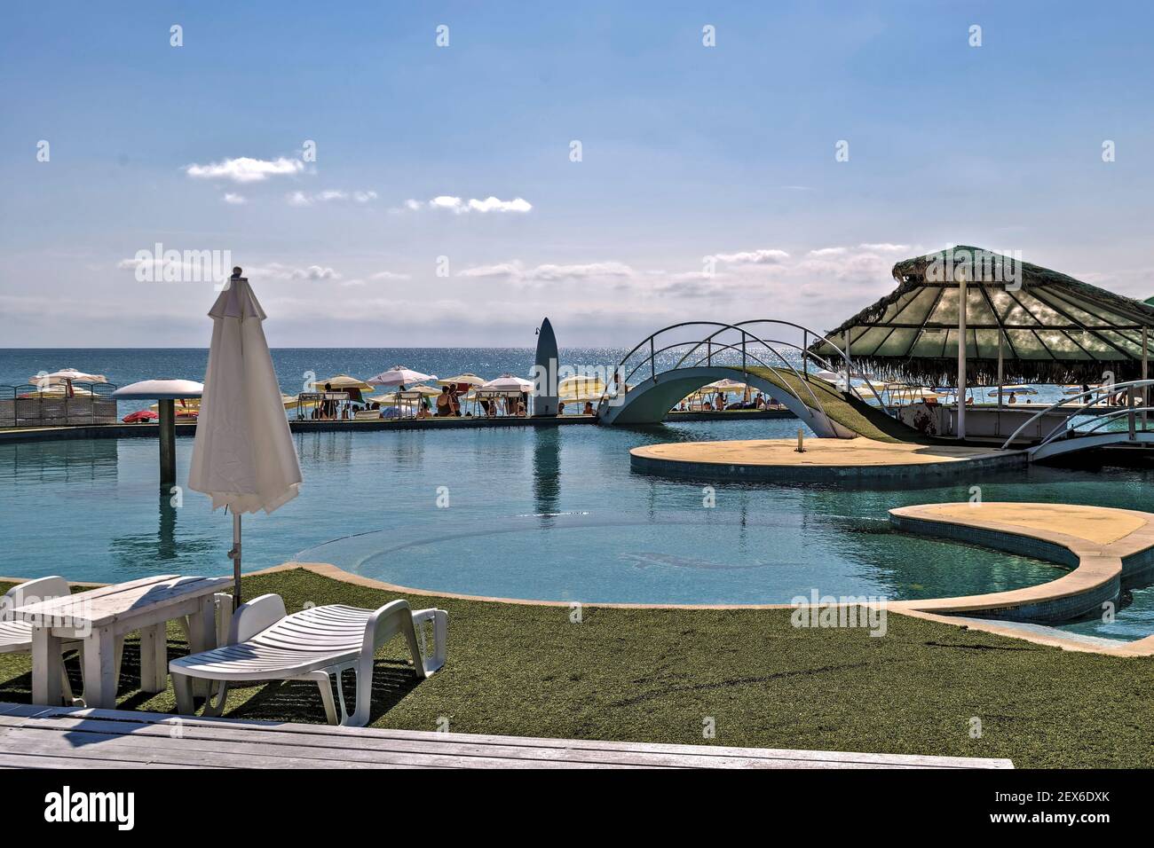 Goldstrand Resort.Schwarzes Meer Bulgarien Stockfoto