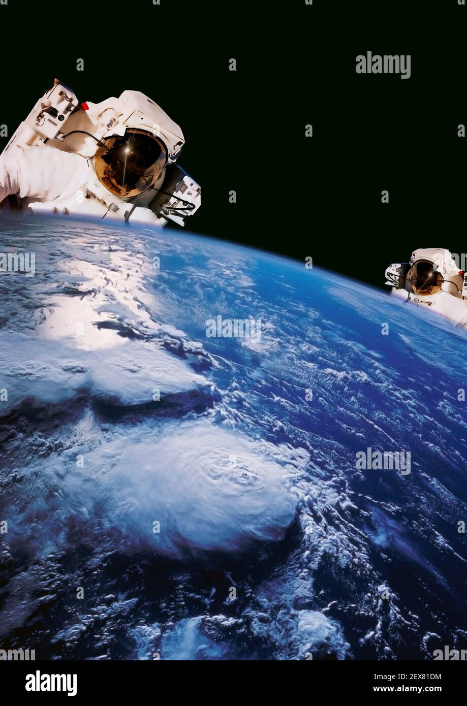 Astronauten Stockfoto