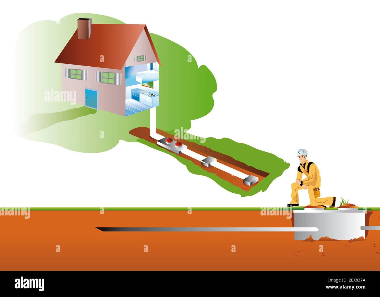 Langlebige Energie Stockfoto