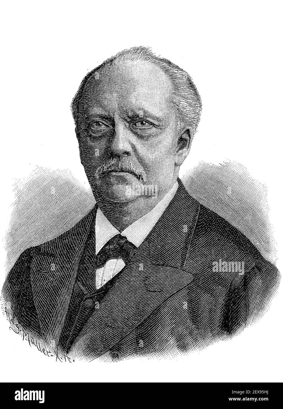 Hermann Ludwig Ferdinand Helmholtz, von 1883 von Helmholtz, 31. August 1821 - 8. September 1894, deutscher Physiologe und Physiker. Als Universalgelehrter leistete er wichtige Beiträge zu Optik, Akustik, Elektrodynamik, Thermodynamik und Hydrodynamik / Hermann Ludwig Ferdinand Helmholtz, ab 1883 von Helmholtz, 31. 1821. Bis 8. August. September 1894, ein deutscher Physiologe und Physiker. Als Universalgelehrter leistete er wichtige Beiträge zur Optik, Akustik, Elektrodynamik, Thermodynamik und Hydrodynamik, Historisch, Historische, digitale verbesserte Reproduktion eines Originals aus dem 19th. Jahrhundert Stockfoto