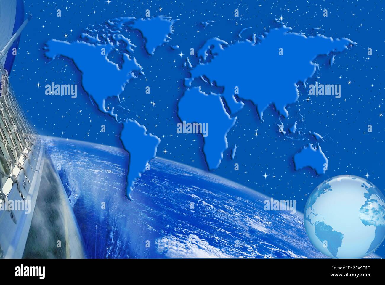 Weltkreuzfahrten Stockfoto