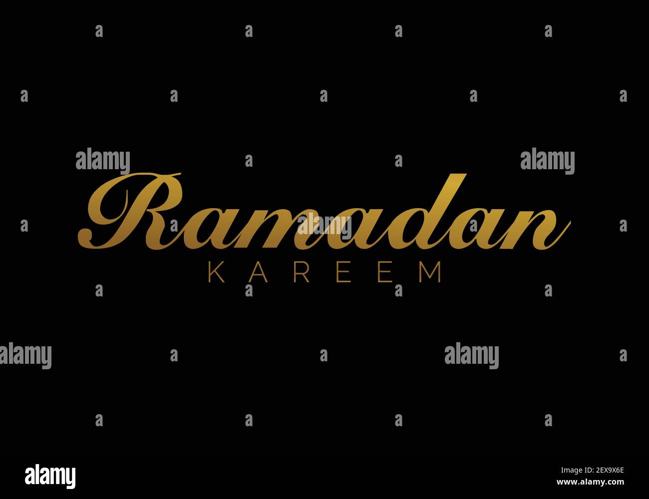 Happy Ramadan Kareem Islamisches Design, Ramadan Mubarak Stock Vektor