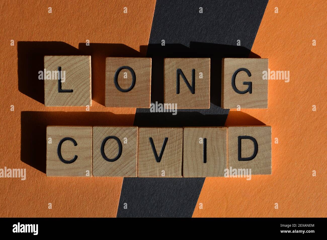 Lange Covid, für einige Menschen Symptome von Coronavirus können für Monate nach der ersten Infektion bestehen Stockfoto