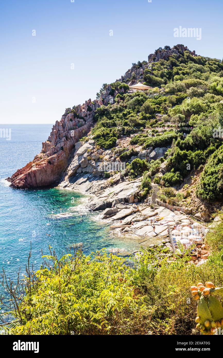 Sardinien Küste Stockfoto