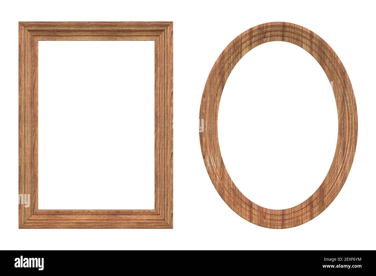 Holzrahmen Stockfoto