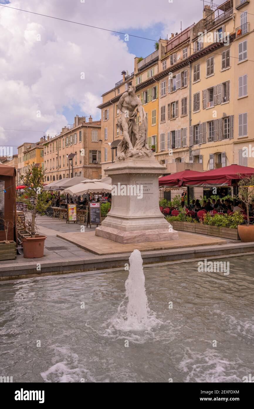 Marseille im Sommer, Frankreich Stockfoto