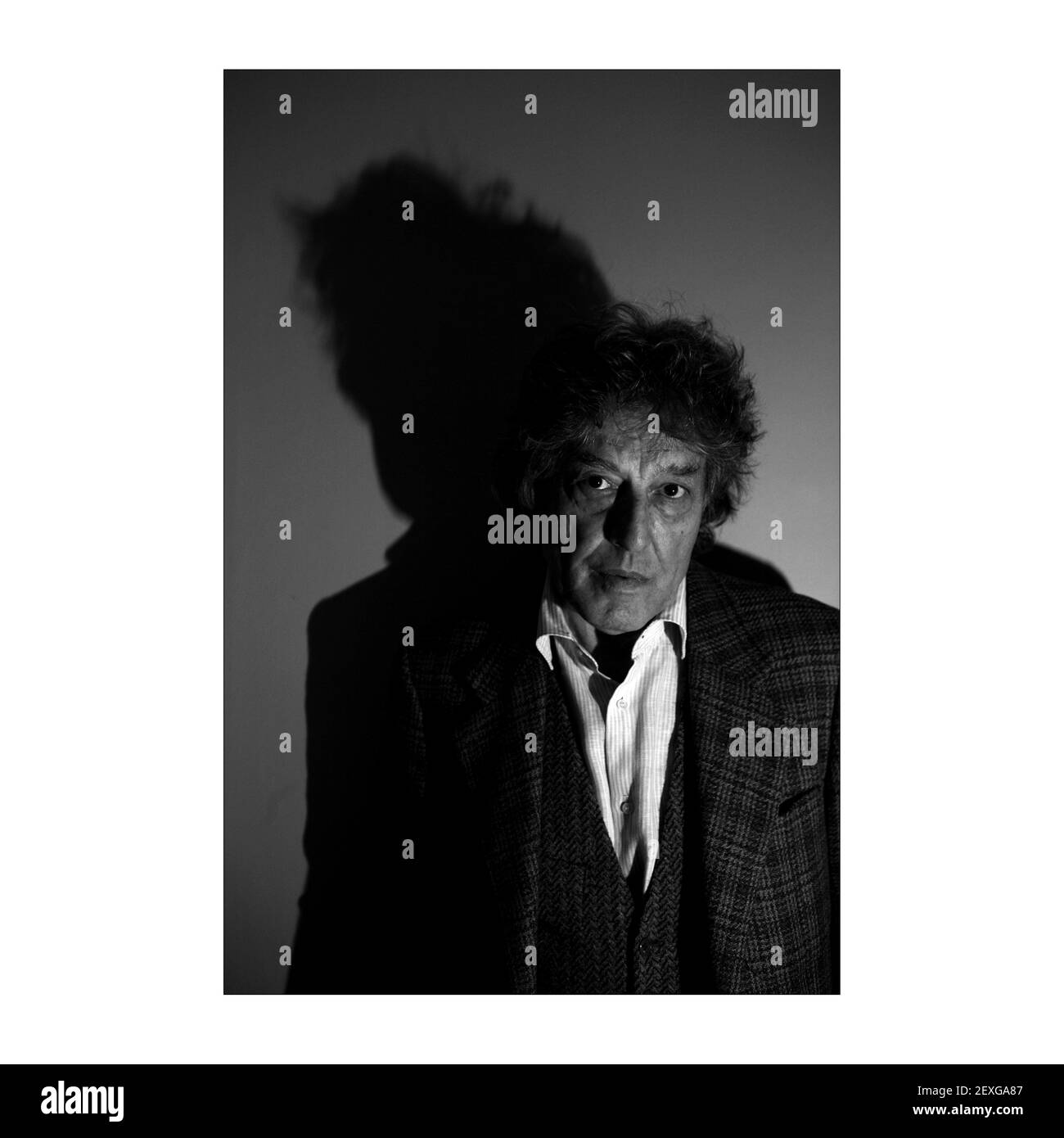 Tom Stoppard Schriftsteller in LondonFoto von David Sandison The Independent 27/2/2008 Stockfoto
