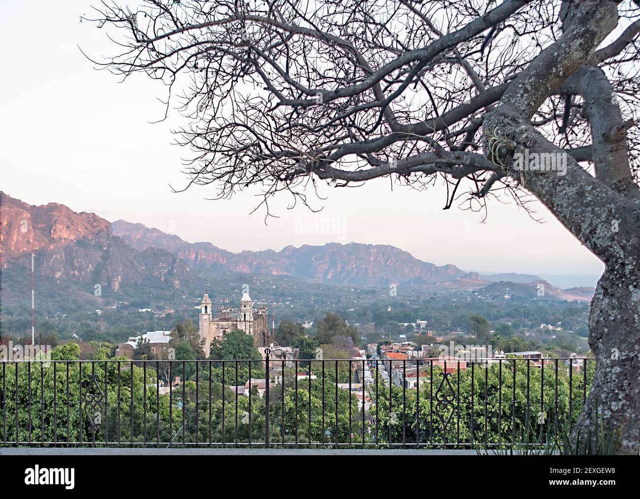 Tepoztlan, Morelos, Mexiko Stockfoto