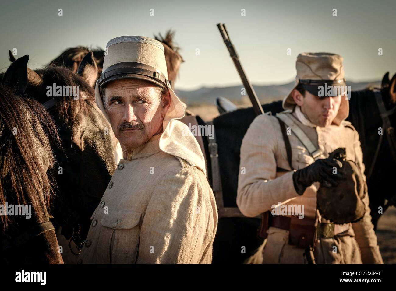 MARK RYLANCE, WARTET AUF DIE BARBAREN, 2019 Stockfoto