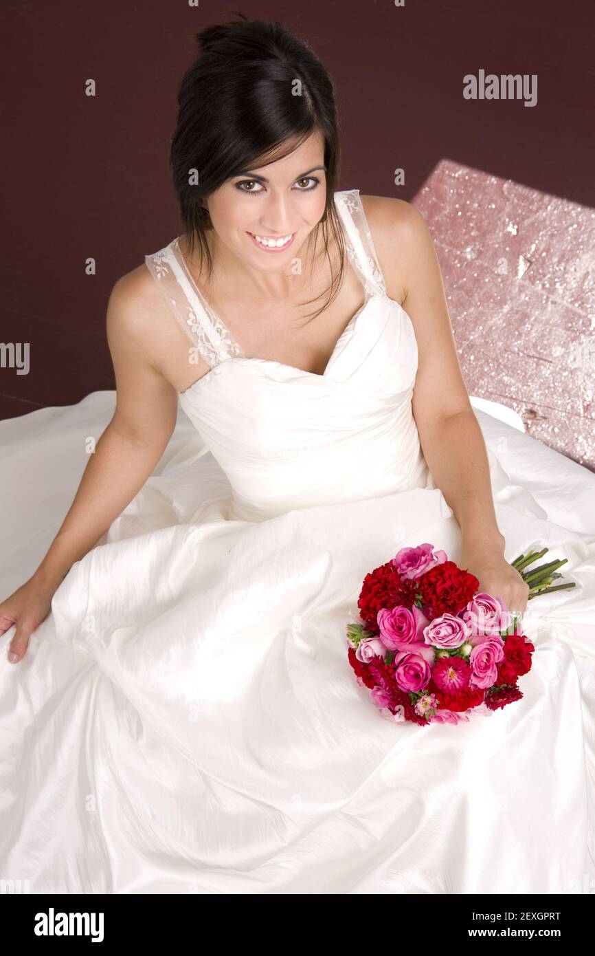 Bridal Portrait Stockfoto