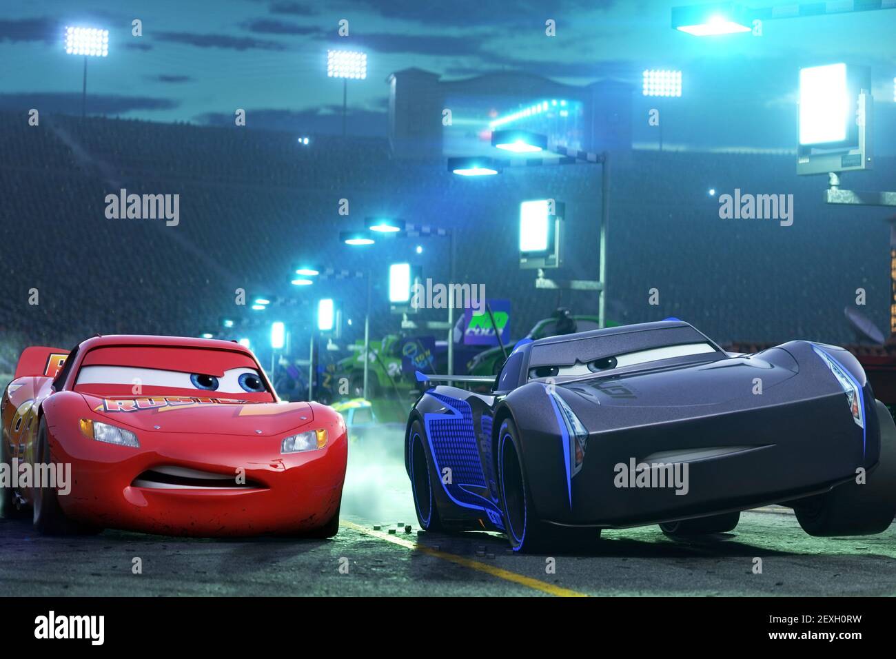 Cars 3 Film: Lightning McQueen Stockfoto