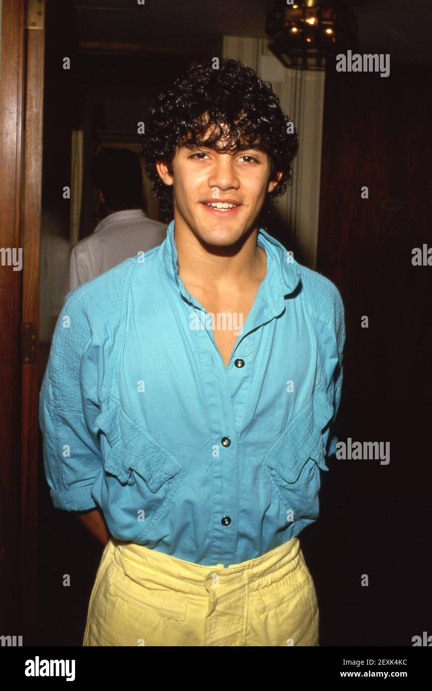 Charlie Rivera von Menudo im Century Plaza Hotel, Los Angeles(01)