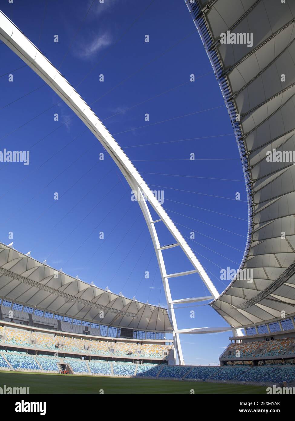 Moses Mabhida Stadium Fußball-Weltmeisterschaft Stockfoto