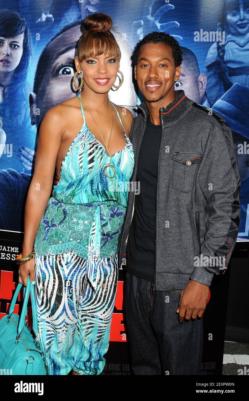 16. April 2014 - Los Angeles, Kalifornien - Tamara Mitchell, Wesley Jonathan. 'A Haunted House 2' Los Angeles Premiere im Regal Cinemas LA Live. Bildnachweis: Byron Purvis/AdMedia/Sipa USA Stockfoto