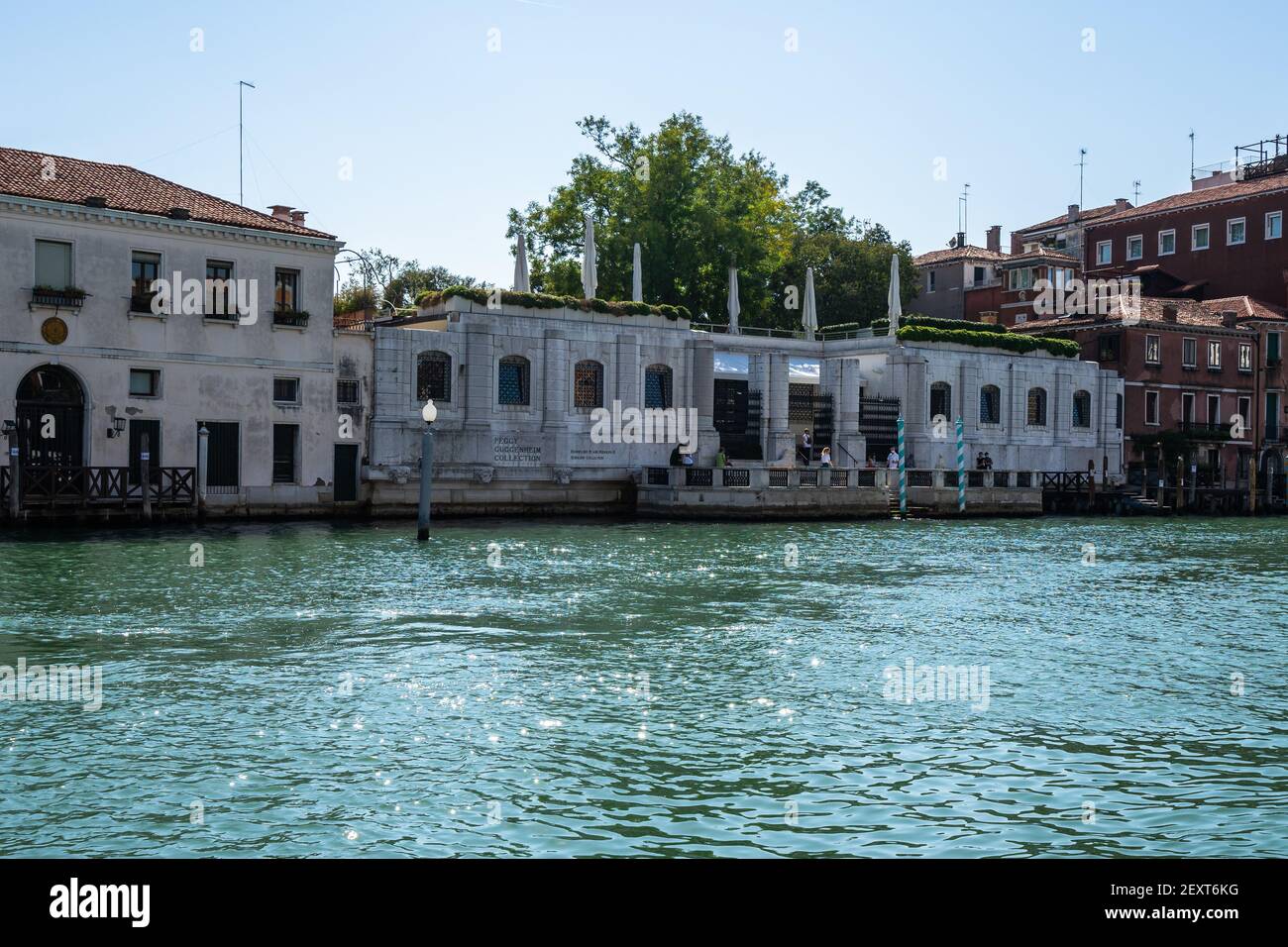 Ein Peggy Guggenheim Collection Museum, Venedig, Italien Stockfoto