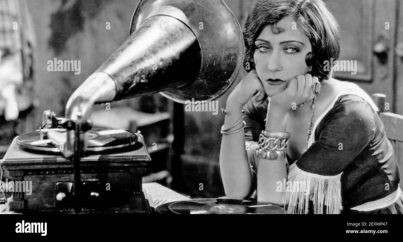 SADIE THOMPSON 1928 United Artists Stummfilm mit Gloria Swanson Stockfoto