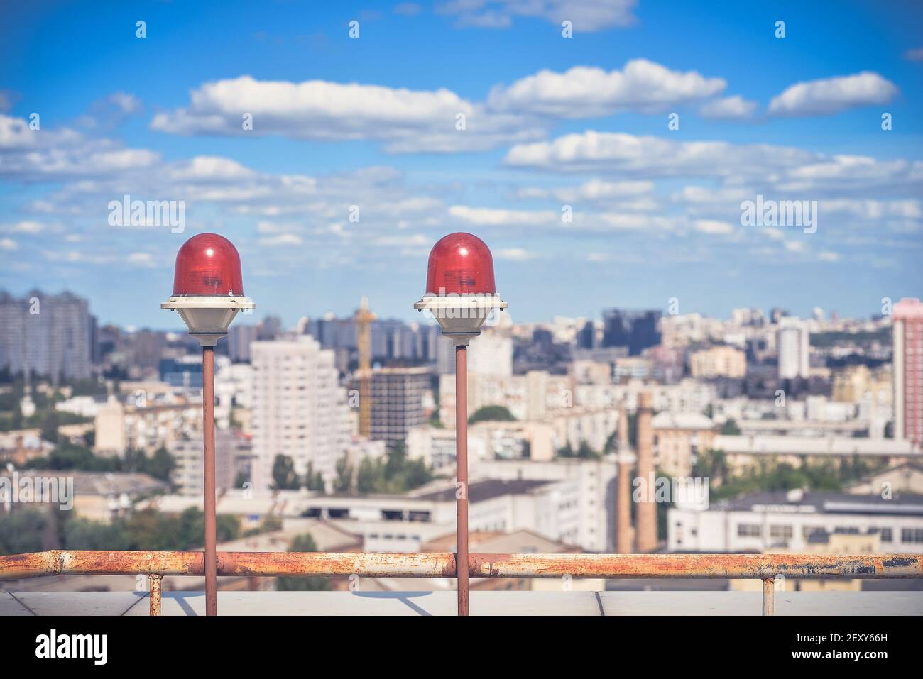 Schöne Aussicht auf die Hauptstadt der Ukraine, Kiew Stockfoto