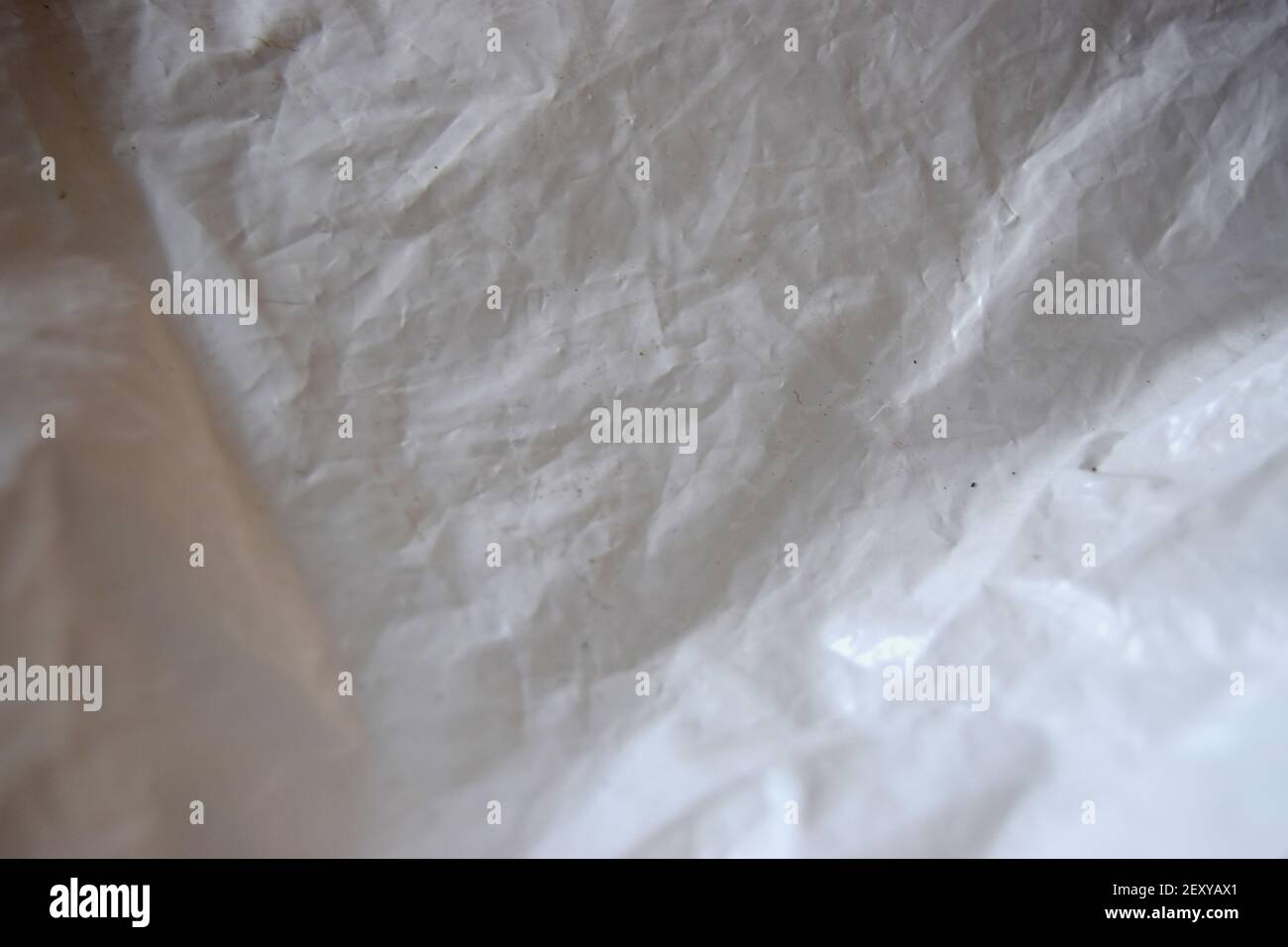 Blasse Plastiktüten-Textur Stockfoto