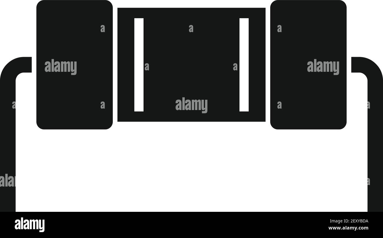 Radiotransistor-Symbol, einfacher Stil Stock Vektor