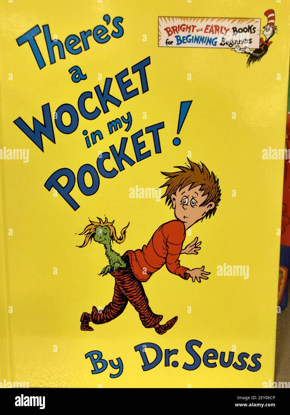 OCEAN SPRINGS, USA - 03. März 2021: Nahaufnahme von „There’s a Wocket in my Pocket“ von Dr. Seuss Stockfoto