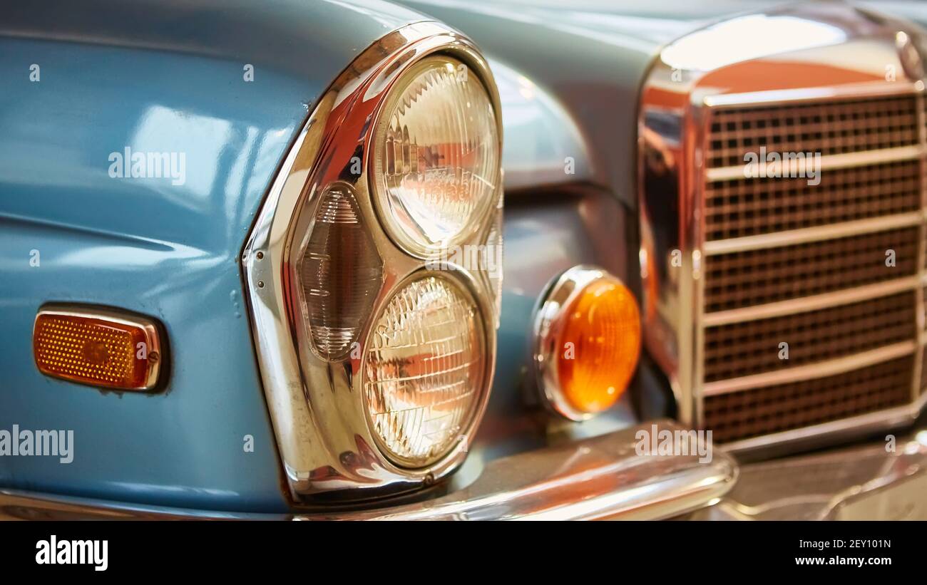 Detail der Oldtimer. Stockfoto
