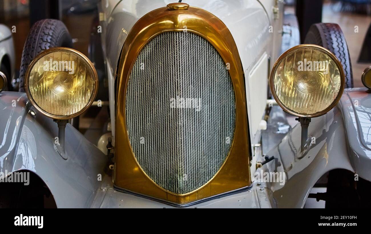 Detail der Oldtimer. Stockfoto