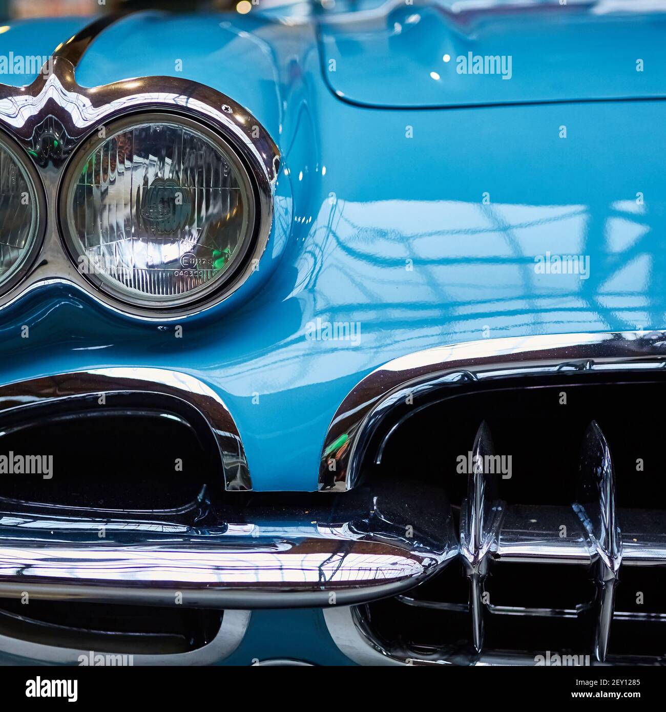 Detail der Oldtimer. Stockfoto