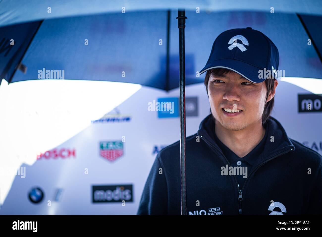 QUINGHUA Ma (chn), Spark-Penske NIO FE-005, NIO 333 FE Team, Portrait beim Marrakesch E-Prix 2020, 5th Lauf der Formel E Meisterschaft 2019-20, auf dem Circuit International Automobile Moulay El Hassan vom 28. Bis 29. Februar in Marrakesch, Marokko - Foto Clément Luck / DPPI Stockfoto