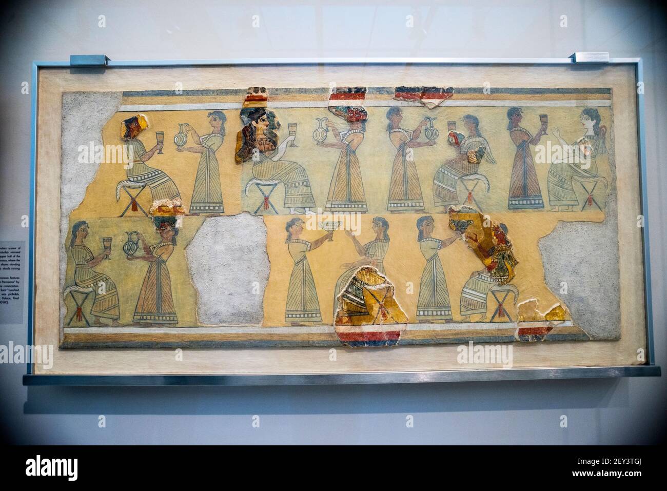 Das Archäologische Museum von Heraklion minoische Kunst und kretische Artefakte von der prähistorischen bis zur spätrömischen Zeit, Kreta, Griechenland. Stockfoto