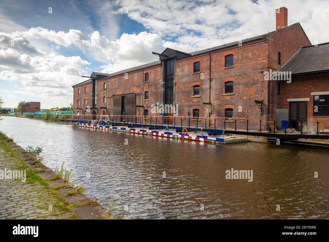 Wigan - Bilder entlang der Greater Manchester Ringway (GMR) Stockfoto