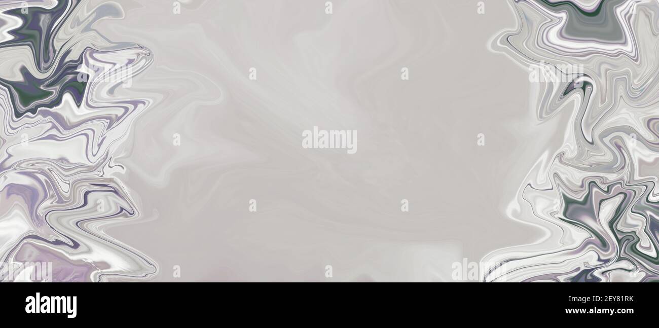 Banner-Vorlage mit Achat, onix-Textur. Mehrfarbiges abstraktes Muster, hellbrauner Kopierraum. Dekorative Bordüre, Halbedelstein-Imitation Stockfoto