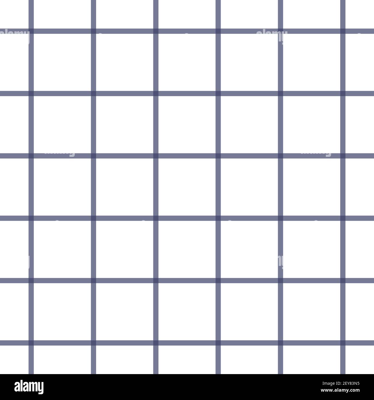 Abstraktes geometrisches Vektor-nahtloses Muster. Vertikale und horizontale gekreuzte Streifen. Karierten. Monochromer Hintergrund. Geschenkpapier. Druck für den Innenraum Stock Vektor