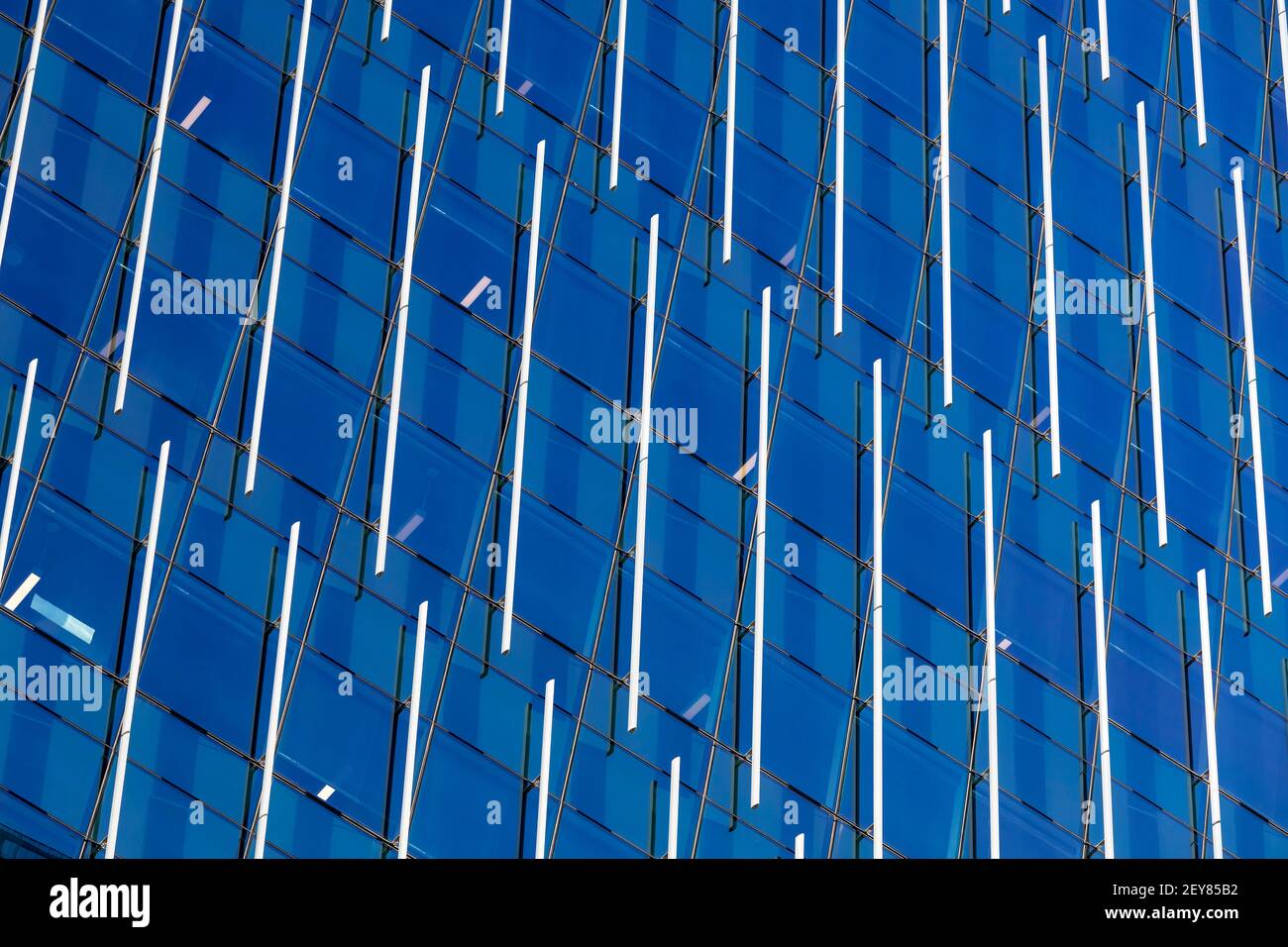 WA17978-00..... WASHINGTON - Detail eines Gebäudes in Seattle. Stockfoto