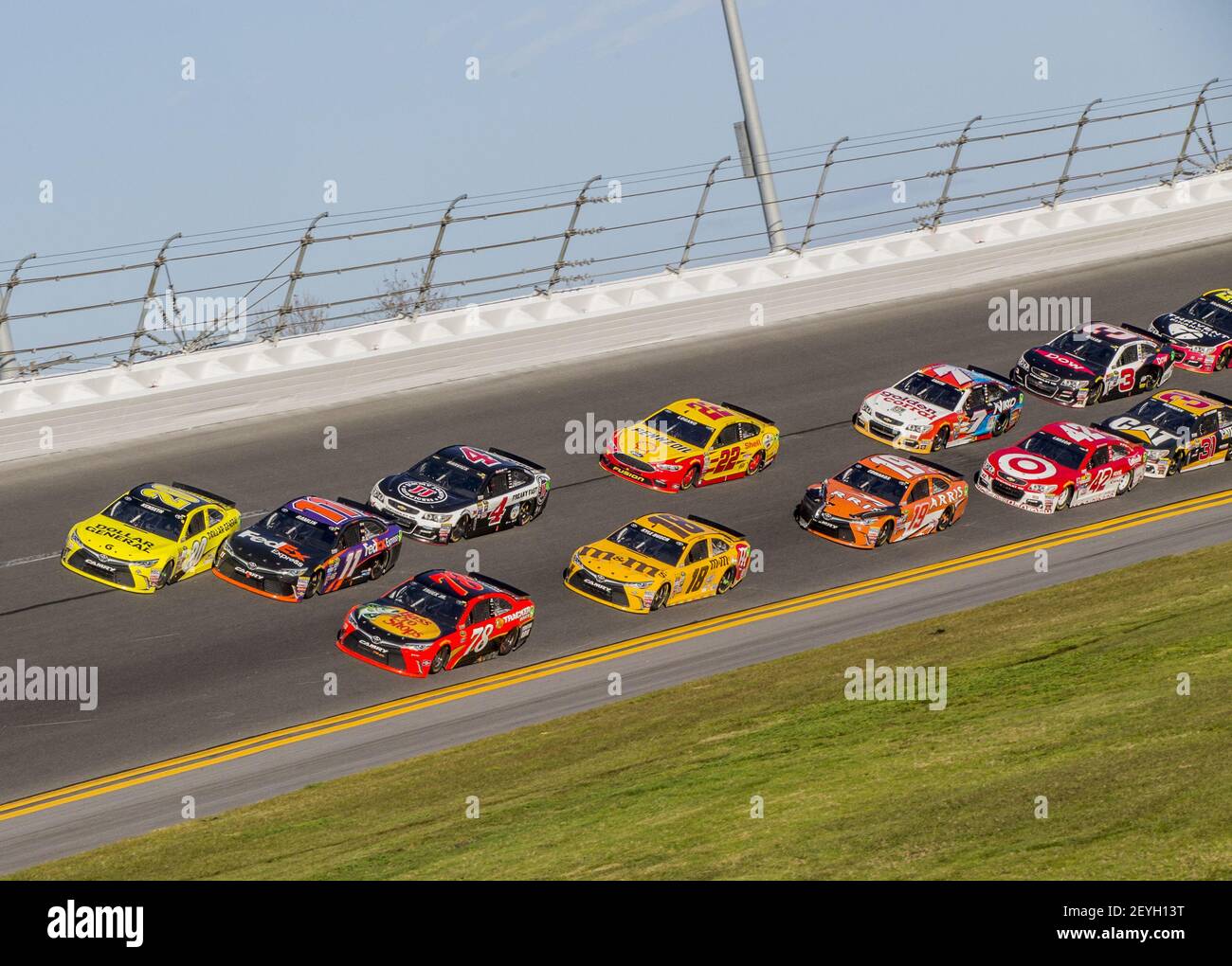 NASCAR: Februar 21 Daytona 500 Stockfoto