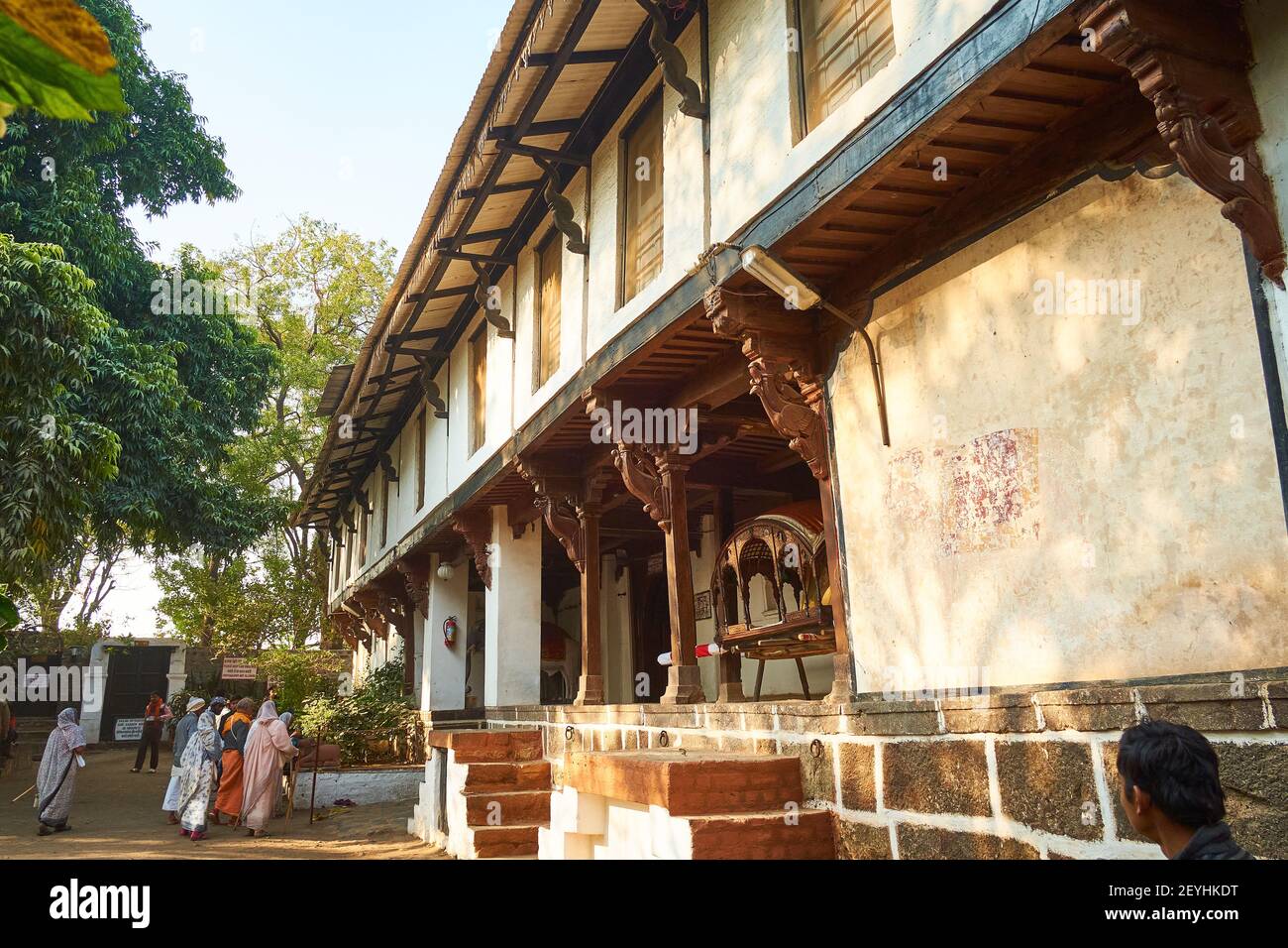 Im Ahilya Fort in Maheshwar, Madhya Pradesh Stockfoto