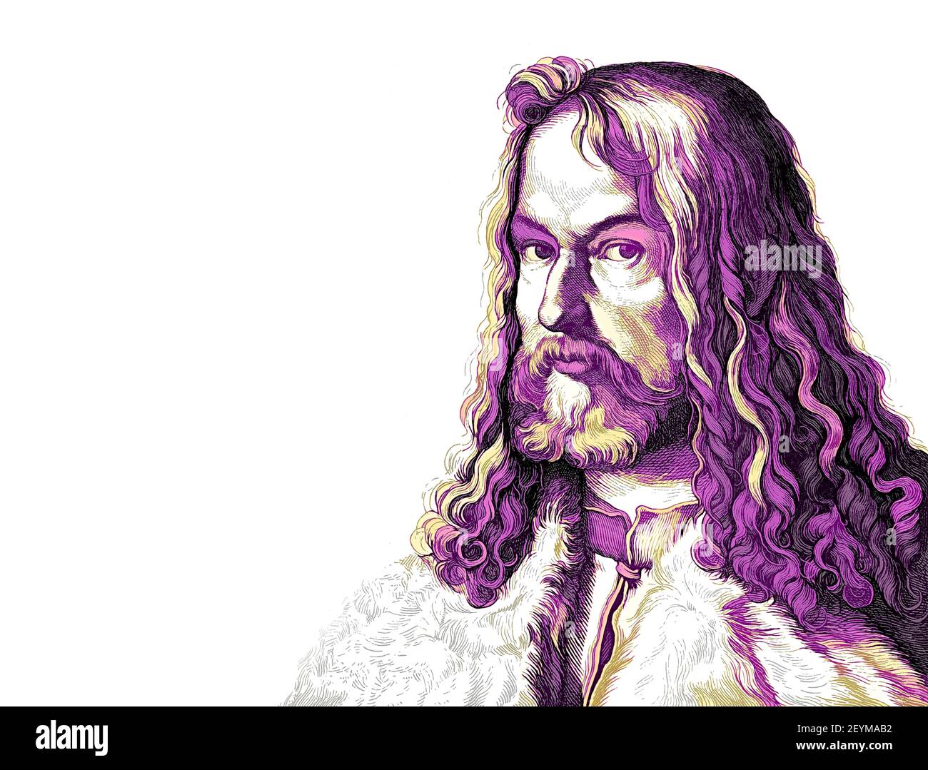 Albrecht Dürer der Jüngere, 1471 - 1528, deutscher Maler, Grafiker, Stockfoto