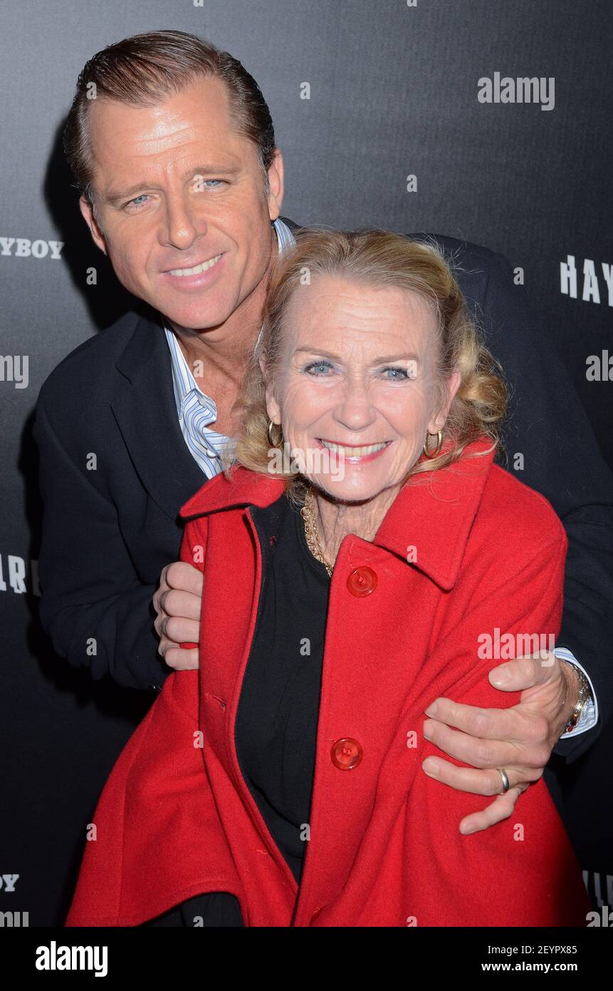 Maxwell Caulfield und seine Frau Juliet Mills. 5. Januar 2012, Los Angeles, Kalifornien. Haywire Los Angeles Premiere im DGA Theater. Foto: Giulio Marcocchi/Sipa USA. Stockfoto