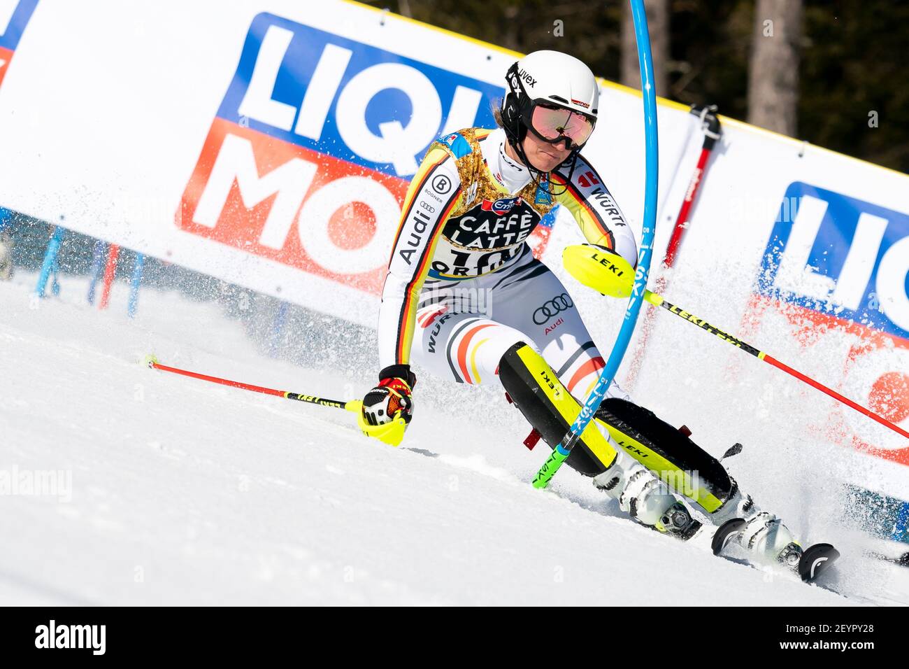 Cortina d'Ampezzo, Italien 20. Februar DUERR Lena (GER) startet beim