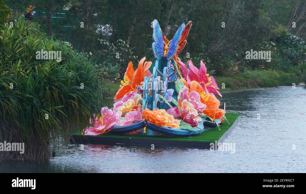 Schöne Farben der Natur mit kleinen Details erforscht Stockfoto
