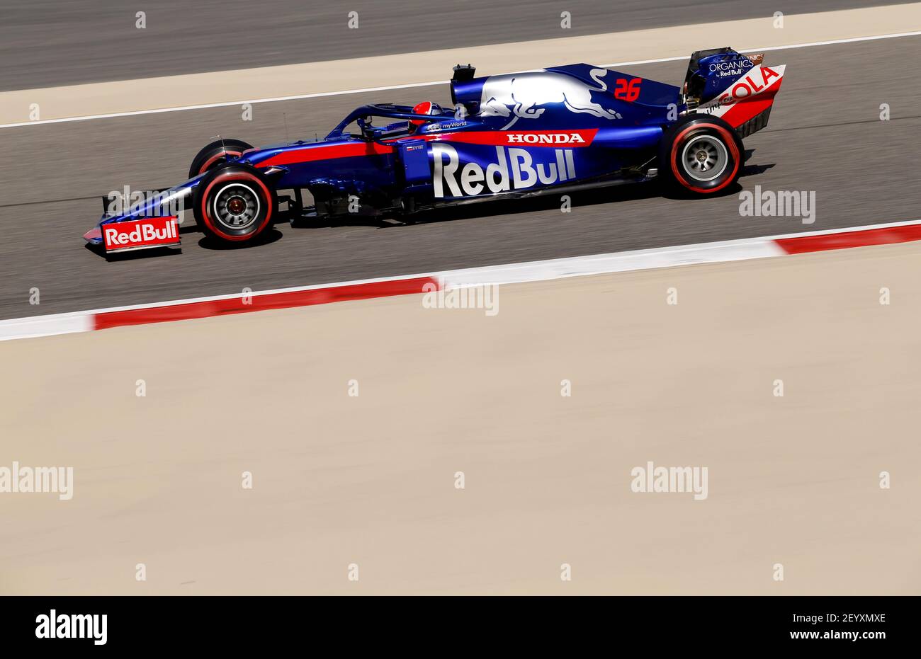 26 KVYAT Daniil (rus), Scuderia Toro Rosso Honda STR14, Aktion während 2019 Formel 1 FIA Weltmeisterschaft, Bahrain Grand Prix, in Sakhir vom 29. Bis 31. märz - Foto DPPI Stockfoto