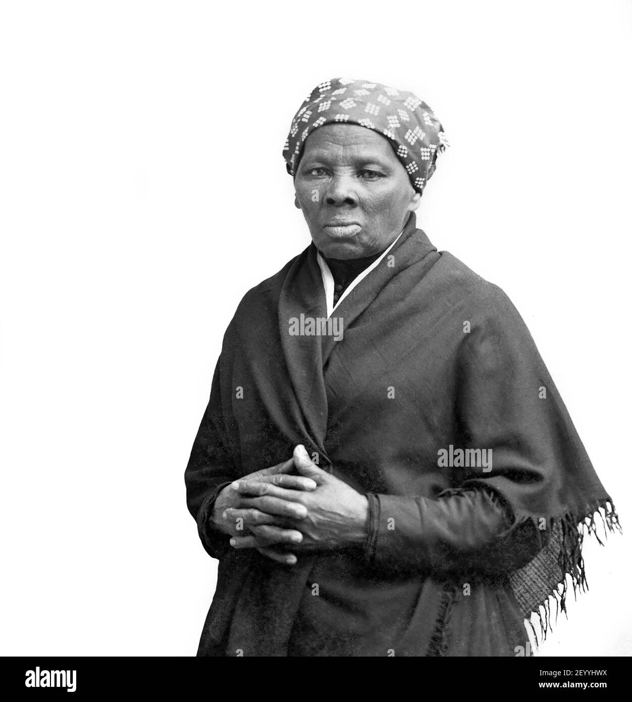 Harriet Tubman. Porträt des amerikanischen Abolitionisten und humanitären, geboren in die Sklaverei als Aracinta Ross ( c. 1820-1913), von H. Seymour Squyer, c,1885 Stockfoto