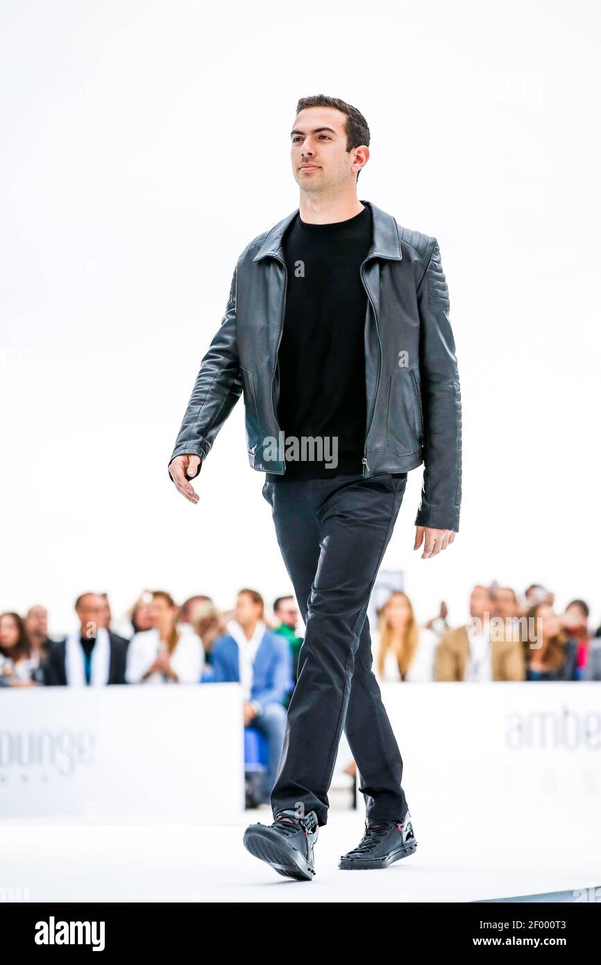 LATIFI Nicholas (CAN), Reservefahrer von Williams Racing F1, Portrait in der Amber Lounge während der Formel 1 Weltmeisterschaft 2019, Grand Prix von Monaco vom 23. Bis 26. Mai in Monaco - Foto Florent Gooden / DPPI Stockfoto