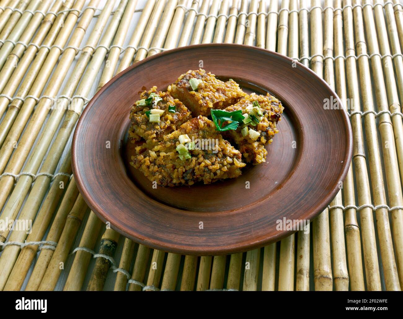Kibbeh Levantine Gericht Stockfoto