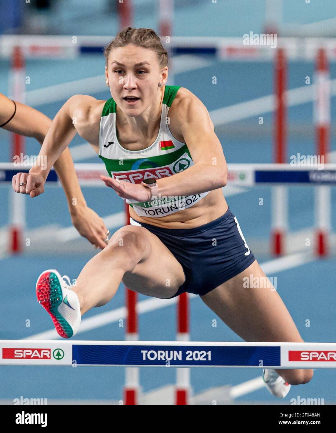 firo: 06.03.2021 Leichtathletik, EM, Indoor, Hallen, Europameisterschaft, 2021, in, Polen, goalun Athletics ELVIRA HERMAN, Weißrussland Es gelten unsere Allgemeinen Geschäftsbedingungen, können unter www.firosportphoto.de eingesehen werden §NUR FÜR DEN EINSATZ IN DEUTSCHLAND !!!!! Foto: NEWSPIX Copyright by firo sportFoto: Coesfelder Str. 207 D-48249 Dulmen www.firosportphoto.de mail@firosportphoto.de (V olksbank B ochum - W itten) BLZ .: 430 601 29 Kt. Nr .: 341 117 100 Tel : 49-2594-9916004 Fax: 49-2594-9916005 *** Ortsunterschrift *** www.newspix.pl Mail an uns: info@newspix.pl Rufen Sie uns an: 0048 022 23 22 222 --- Polnische Bildagentur von Ringier Stockfoto