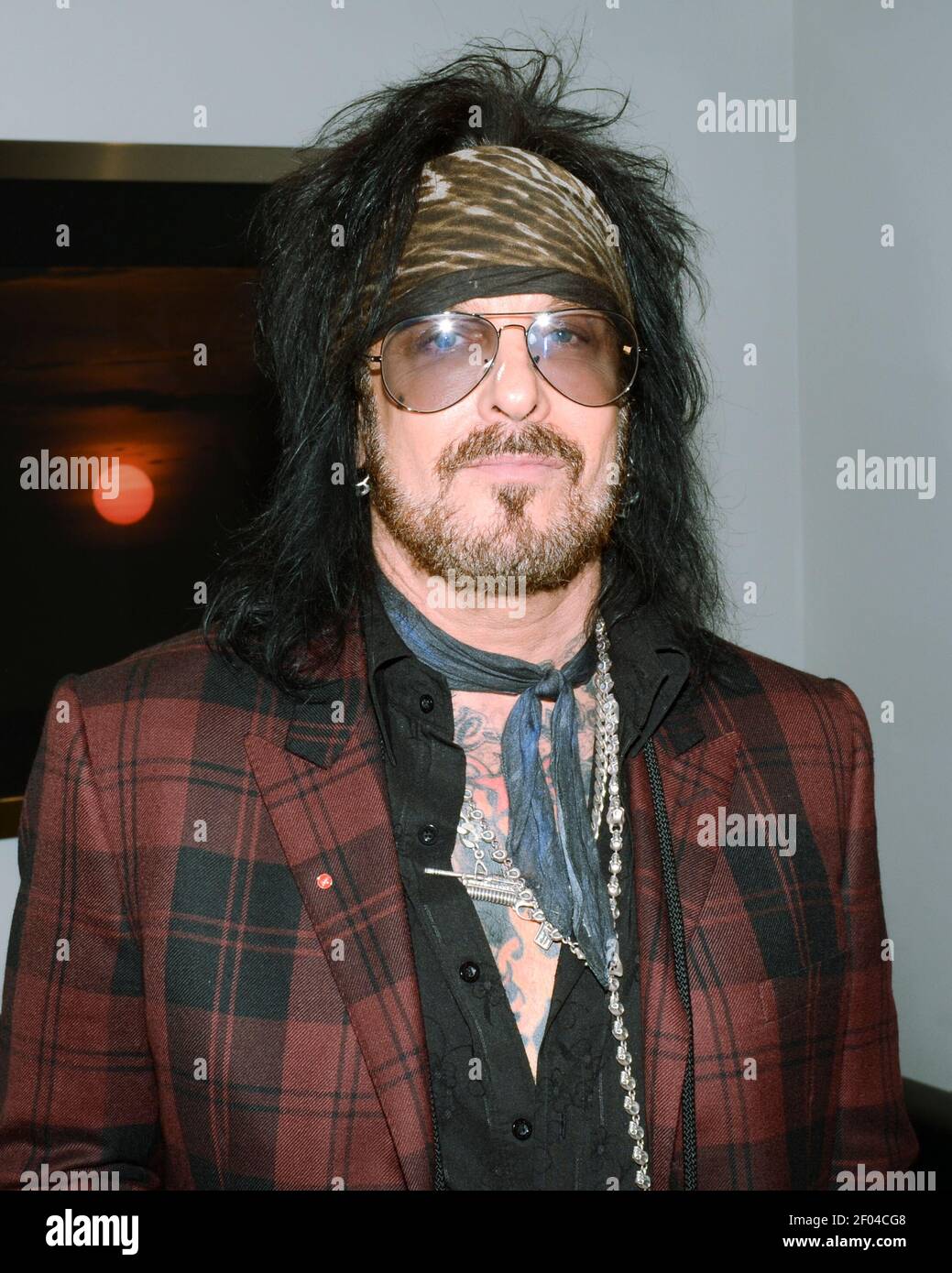 4. Oktober 2017, Beverly Hills, Kalifornien, USA: Teilnahme an der Eröffnung der Leica Gallery für die ''Conversations with Angeles'' von Nikki Sixx und Nikki Sixx Sonderedition Leica Q in der Leica Gallery. (Bild: © Billy Bennight/ZUMA Wire) Stockfoto