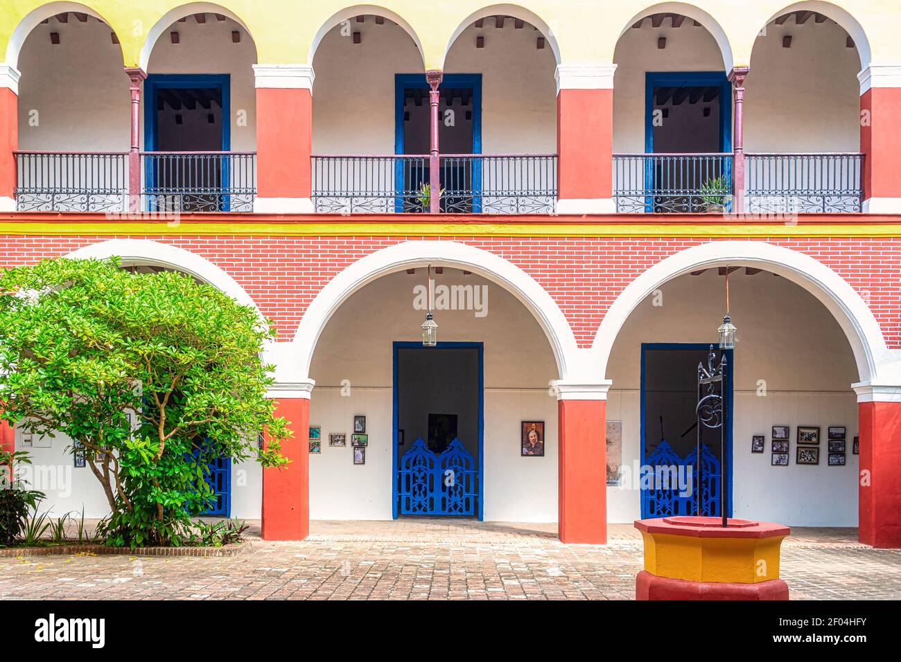 Casa Consistorial, Gebäudearchitektur, Holguin, Kuba Stockfoto