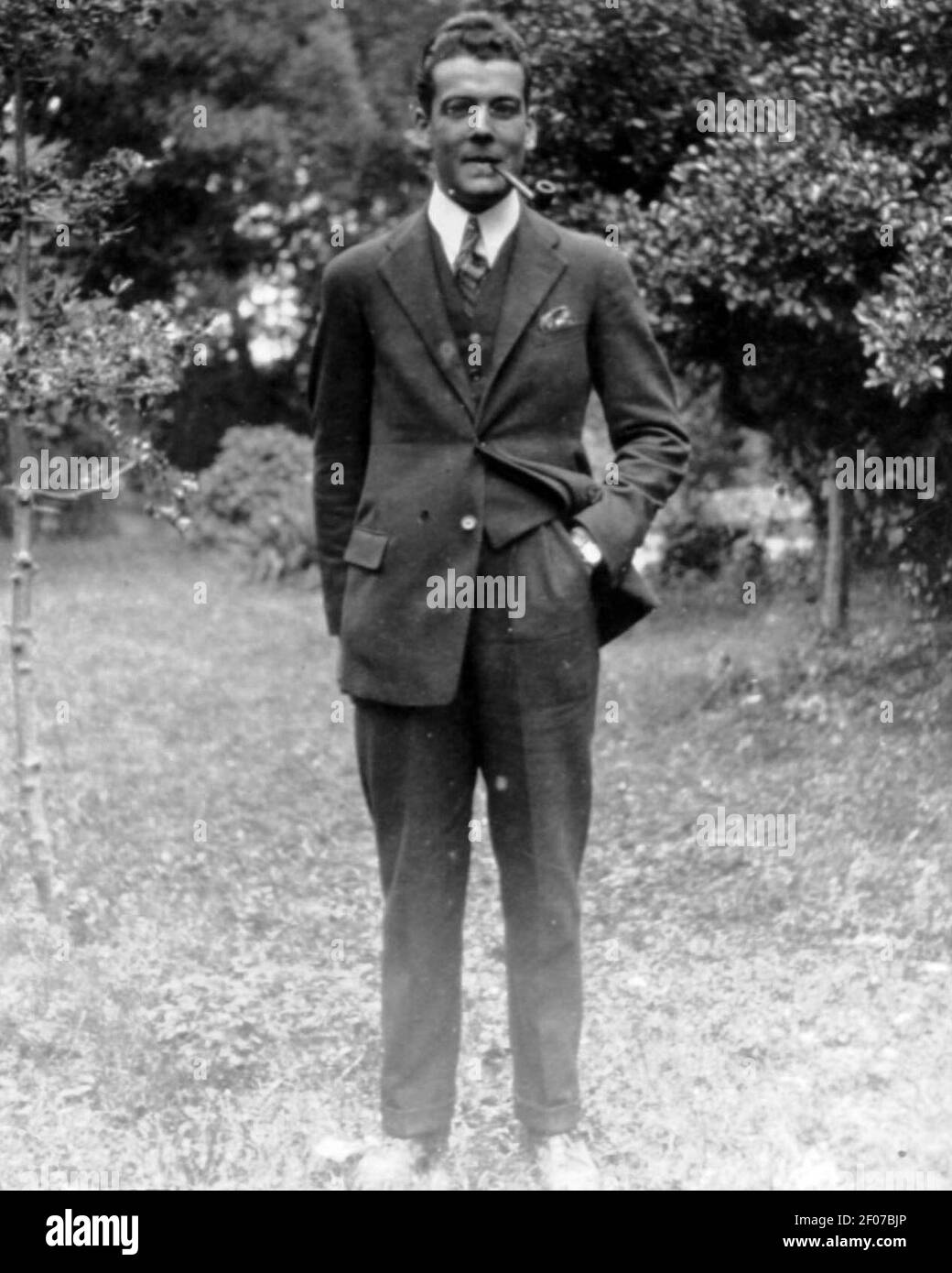 Placido Castro etapa britanica 1908-1930. Stockfoto