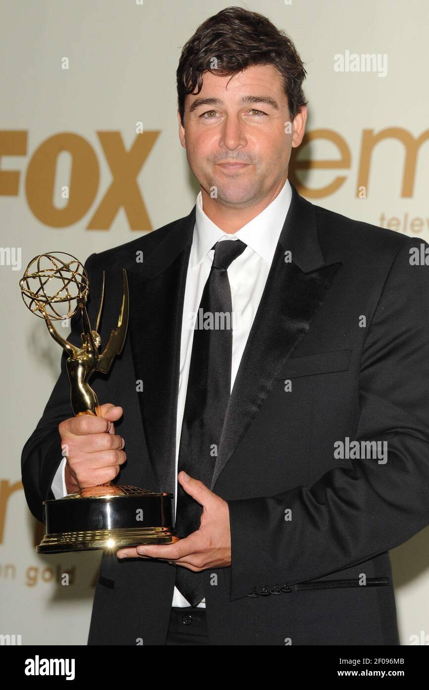 Kyle Chandler. 18. September 2011, Los Angeles, CA. 63rd jährliche Primetime Emmy Awards - Pressesaal im Nokia Theater L.A. LIVE. Foto: Giulio Marcocchi/Sipa Press./EMMYpressroom_gm,075/1109190919 Stockfoto