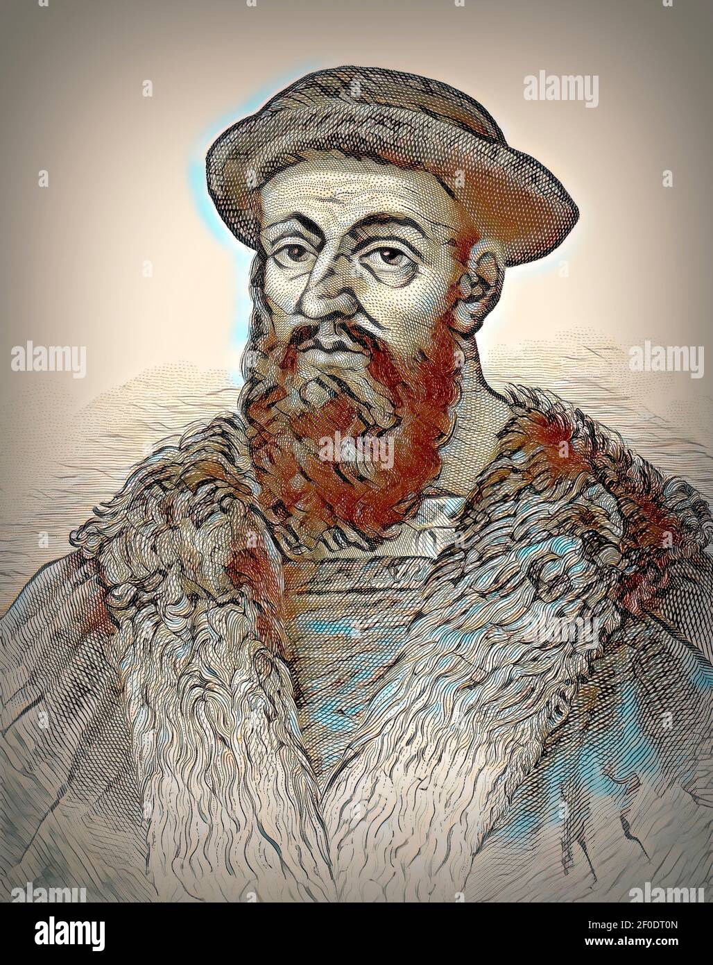 Portugiesischer Seefahrer Ferdinand Magellan, 16th Jahrhundert Stockfoto