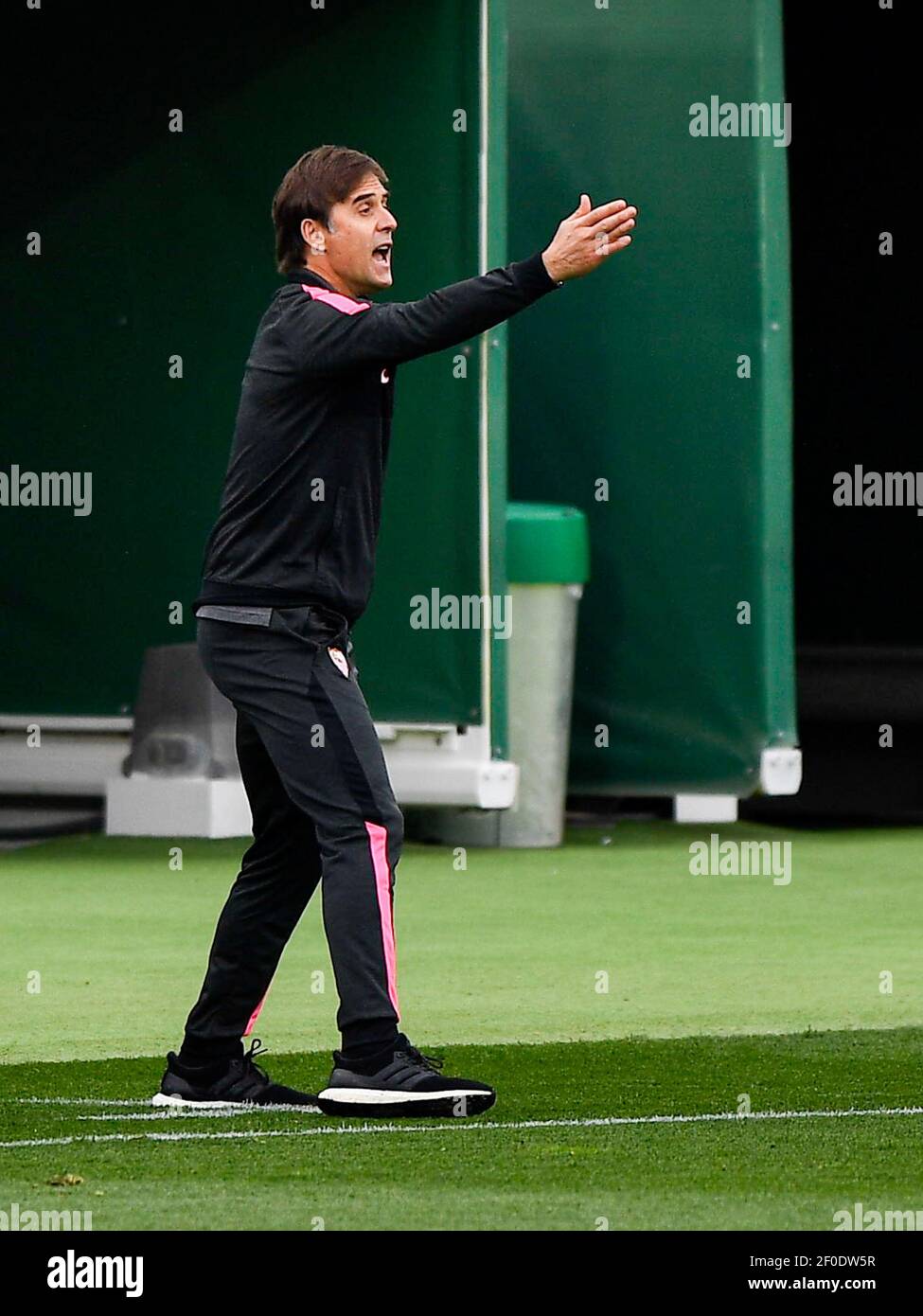 ELX, SPANIEN - 6. MÄRZ: Trainer Julen Lopetegui vom FC Sevilla beim La Liga Santander Spiel zwischen Elche CF und Sevilla FC im Estadio Manuel Mart’ne Stockfoto